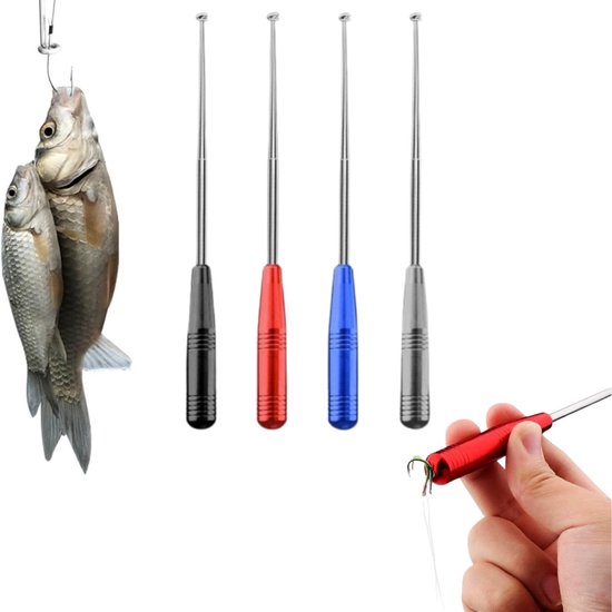 Degorgeoire Poisson 2 Pièces De Pêche Crochet Boucle Pneu Dégorgeoir Mouche Kit Pince A Hamecon