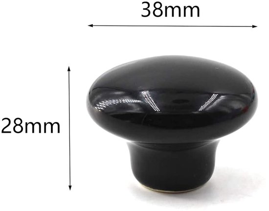 Meubelknop T 37x55mm glimmend chroom | Webshop