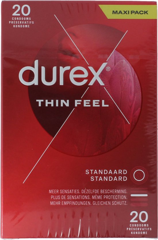 Condooms - Durex Condooms - Thin Feel - Extra Dun - 20 stuks