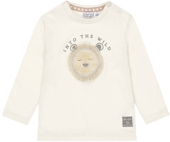 Dirkje Jongens T-shirt - Off white