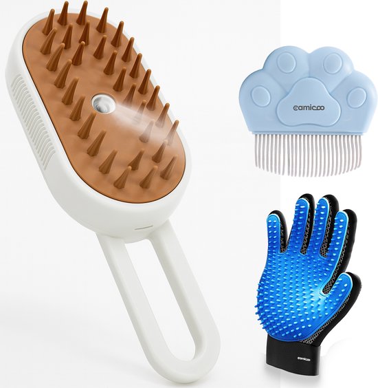 FurClean - Oplaadbare 3-in-1 Stoomborstel