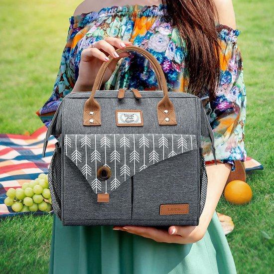 2-in-1 draagtas, lunchtas voor vrouwen, 2-in-1 lunchtassen combo