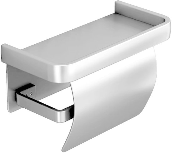 Staande WC-set, met geïntegreerde toiletpapierhouder en wc
