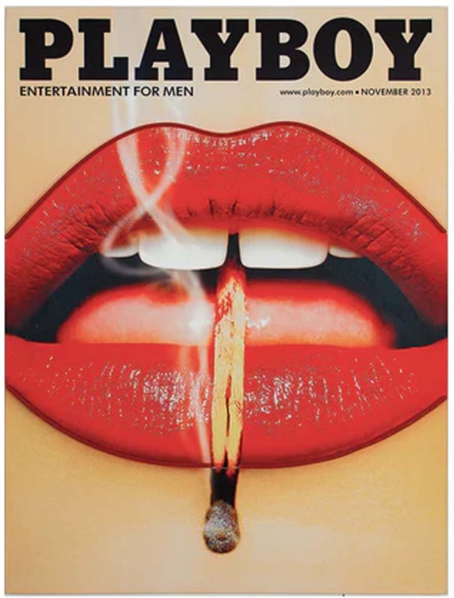 Locomocean x Playboy Match Cover Muurkunst