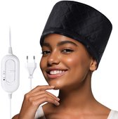 Crrynuo - Heating Cap - Diepe Haarverzorging - Haarverwarmingskap - 23cm17cm13cm - Zwart