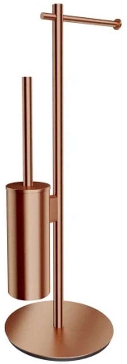 OMNIRES Modern Project - Toiletpapier- en toiletborstelhouder, geborsteld koper MP60810CPB