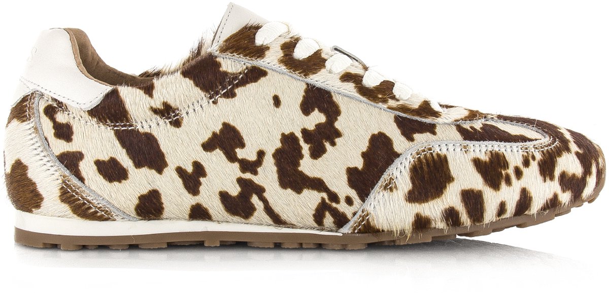 DWRS - SAVA cow hair on sneakers beige