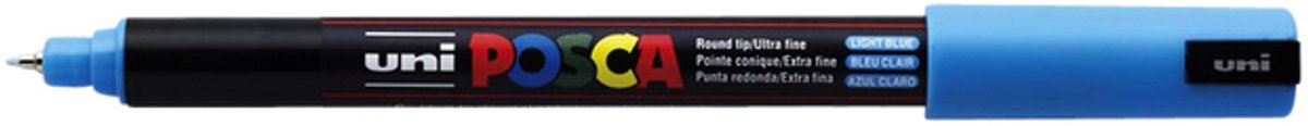 Paintmarker uni posca pc1mr ef lichtblauw | 6 stuks
