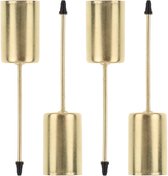 Lot De 25 Bougeoirs Pour Bougies - Pour Mousse Florale Oasis - 2,5 Cm - Idéal Compositions Florales
