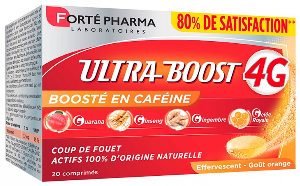 Forté Pharma Ultra-Boost 4G 20 Bruistabletten