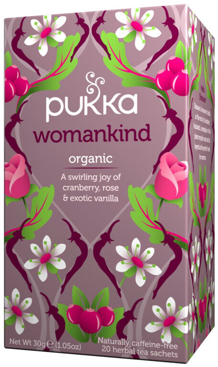 Pukka Biologische Thee Womankind - 3 x 20 stuks - Voordeelverpakking
