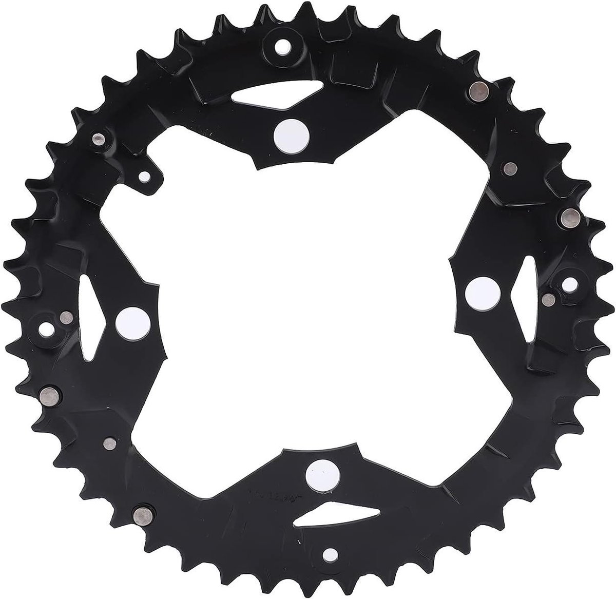 Allecto Plus - Fietsketting Wiel Tandschijf Reparatie Onderdelen Fietsen 104BCD Crankkettingblad Lange levensduur Uniek getand ontwerp Professioneel ontwerp voor racefietsen(44T (grote markt)) met Duurzame materialen.