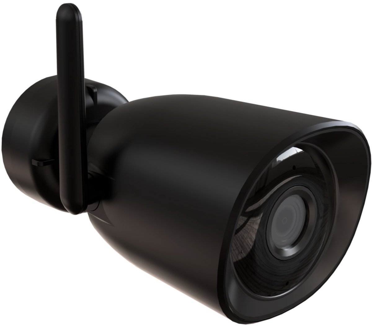 Calex Smart Security Bewakingscamera voor Buiten - Duopack - Smart Beveiligingscamera met 2-Weg Audio - Outdoor IP Camera - 2K (Full HD) - Zwart – foto 2