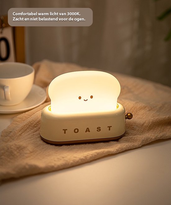 Eco Toys Roze Broodrooster Nachtlampje van Eco Toys — afbeelding 4