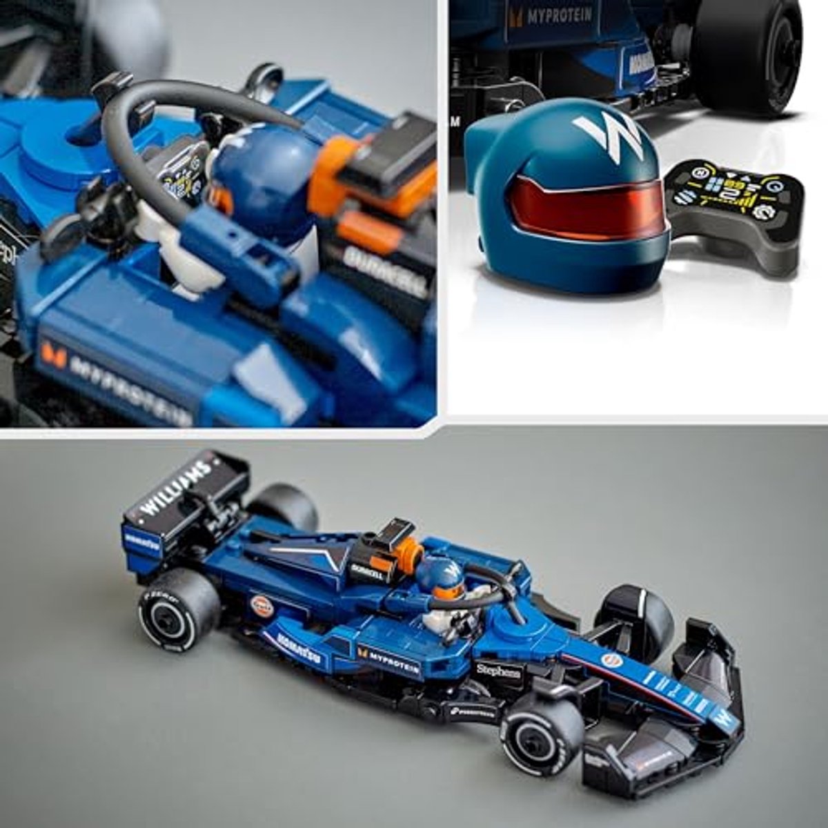 LEGO Speed Champions Williams Racing FW46 F1 racewagen Set - 77249 — afbeelding 12