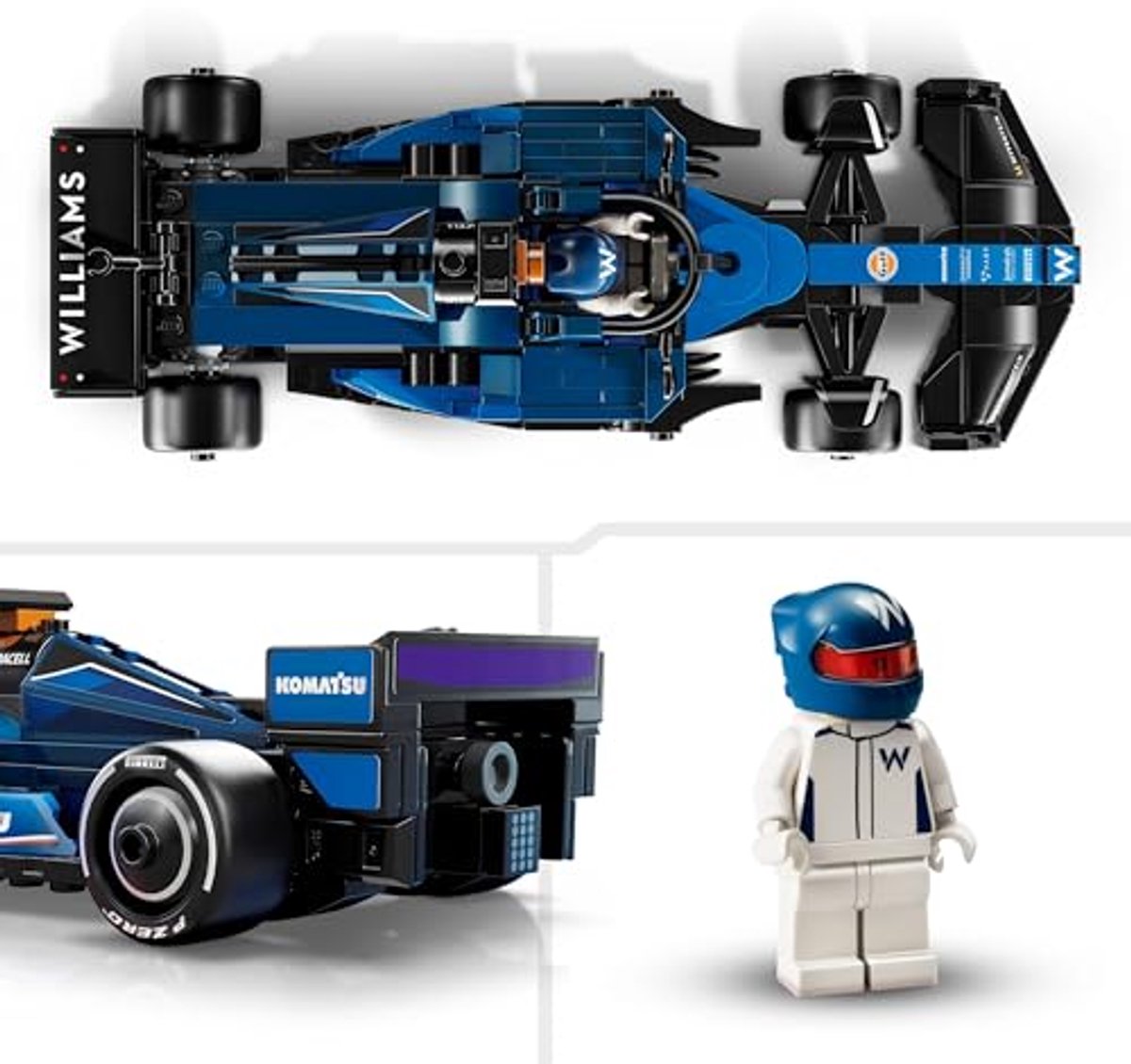 LEGO Speed Champions Williams Racing FW46 F1 racewagen Set - 77249 — afbeelding 10