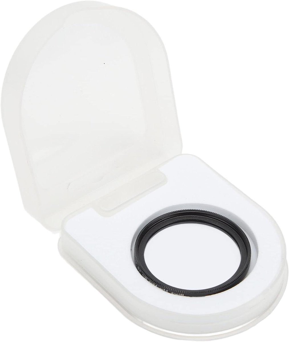 Allecto Plus - Filter voor Cinematisch Zwarte Mist Effect - Video-opnamen Portretfotografie - 39MM Lens Filter met 18 Laag - Dubbelzijdig
