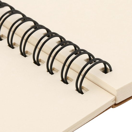 SYUTBOU 3 stuks A4 schetsboek, spiraalbinding, 30 vellen, 160 g/m², A4, blanco, schetsboek, A4, blanco voor schetsen, tekenen, doodling, schrijven SYUTBOU 3 stuks A4 schetsboek, spiraalbinding, 30 vellen, 160 g/m², A4, blanco, schetsboek, A4, blanco voor schetsen, tekenen, doodling, schrijven