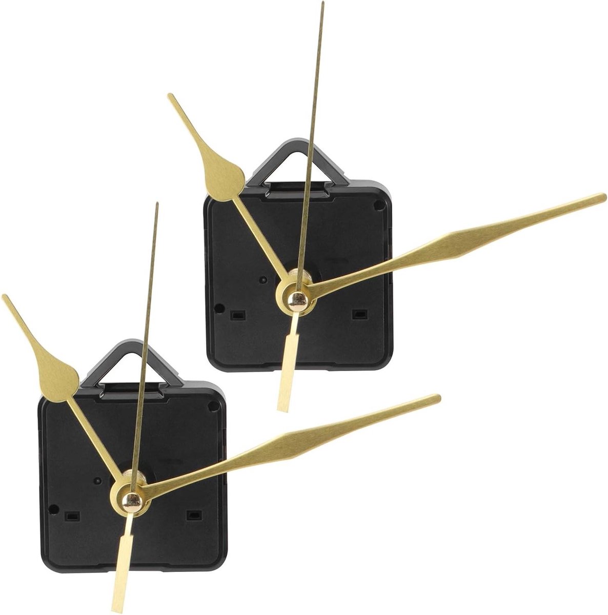 Zeynomax - 2 stuks quartz uurwerk met lange schacht zonder batterij - goud (2 stuks) - Duurzaam en betrouwbaar