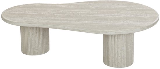 Milton & Oldbrook Table basse 130 cm Tornio Grijs