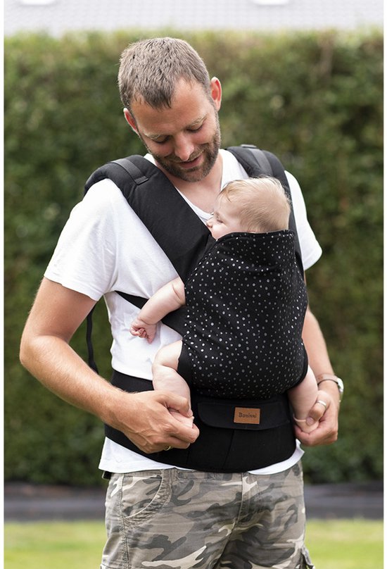 Baninni Ergonomische Draagzak Mundo Zwart van Baninni — afbeelding 3