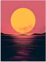 Soleil - Montagnes - Water
