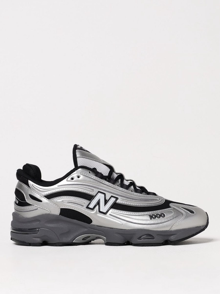 1000 Metallic Sneakers Zilver