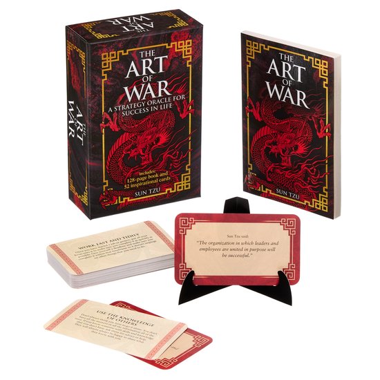 Arcturus Oracle Kits-The Art of War Book & Card Deck - cover