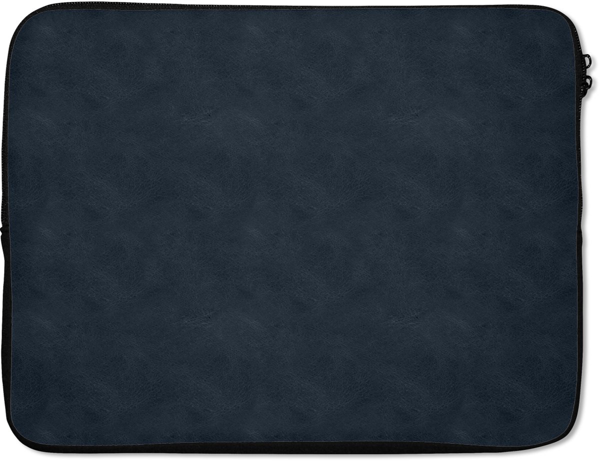 Laptophoes - Leer print - Dieren - Structuur - Laptop - 15 6 Inch - Laptop sleeve