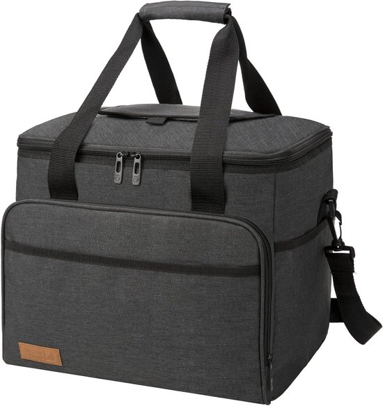 Picknickmand Geïsoleerde Koeltas Draagbare Opvouwbare Picknickmand Koeler Met Ingebouwd Frame Medium Paars Patroon Picknickmand