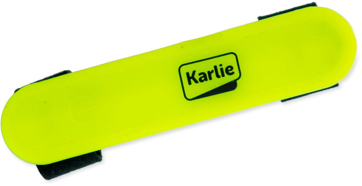 Karlie Visio Light Usb-halsband Geel 7x12 cm