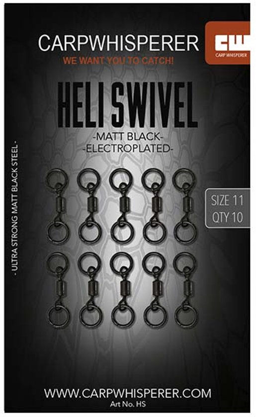 Carp Whisperer - Heli Chod swivel (10st) van Carp Whisperer — afbeelding 2