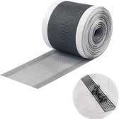 Haarvanger voor douche - PVC-gaas douchegoot haarzeef - Houdt 10 m haar tegen - Inclusief plastic spatel - Breedte van 100 cm - Badkuip en balkon - Voorkomt verstoppingen