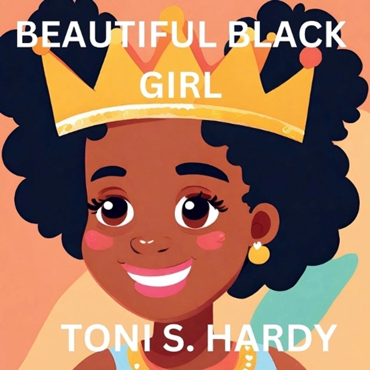 Beautiful Black Girl van Toni Hardy