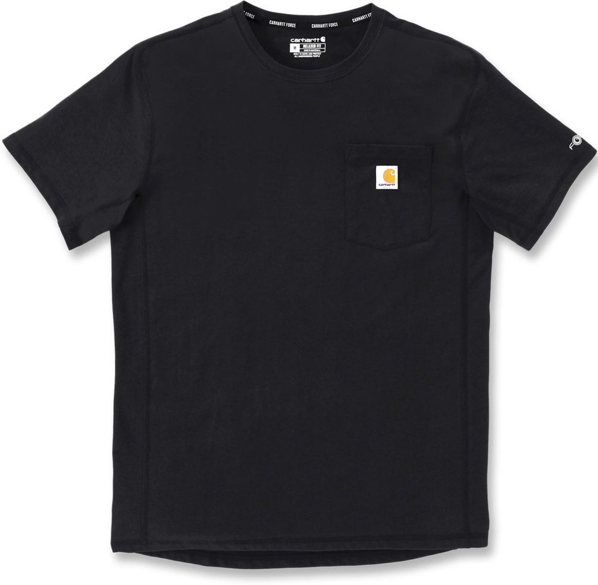 Carhartt Force Pocket S/S T-Shirt 106652 -L Zwart