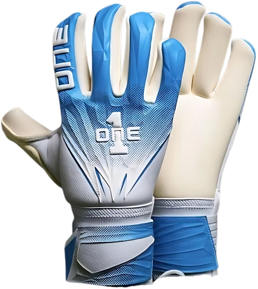 1068x1200.jpg One Glove Geo AQ3 Keepershandschoenen - Blue/White - Afbeelding 1