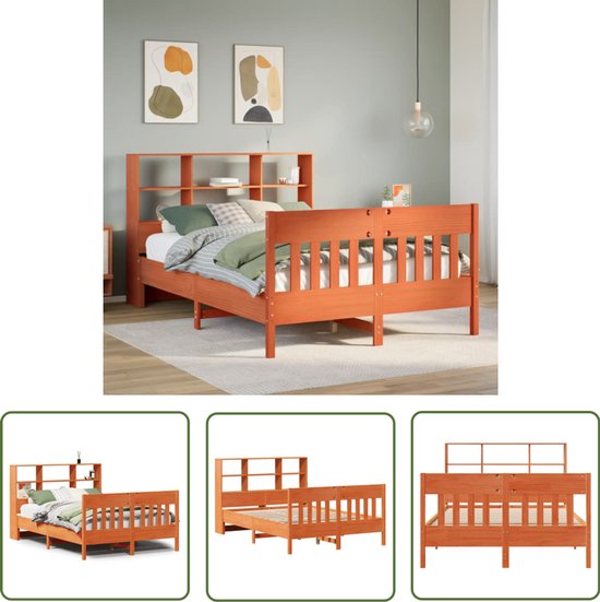 Tallina bedbodem 80x200 cm met lattenbodem - massief grenenhout - eenpersoons futonbed - extra bed