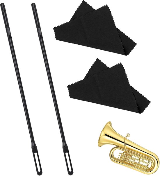 ASNOMY Kit Nettoyage Flûte 5 Pièces – Chiffons Microfibre, Bâtonnet, Gants, Tournevis – Entretien Parfait Pour Flûte, Saxo, Clarinette