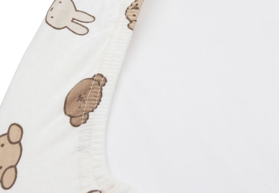 Jollein x Nijntje Aankleedkussenhoes - 50x70cm - Jersey - Miffy and Friends — afbeelding 2