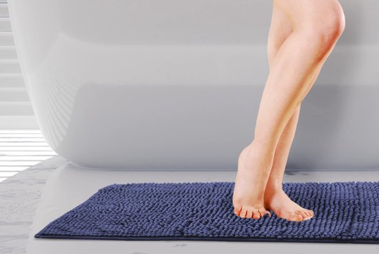 Grund Badmat, Ultrazacht en absorberend, Antislip, 5 jaar garantie, BONA, Badmat 60x100 cm, Grijs Grund Badmat, Ultrazacht en absorberend, Antislip, 5 jaar garantie, BONA, Badmat 60x100 cm, Grijs