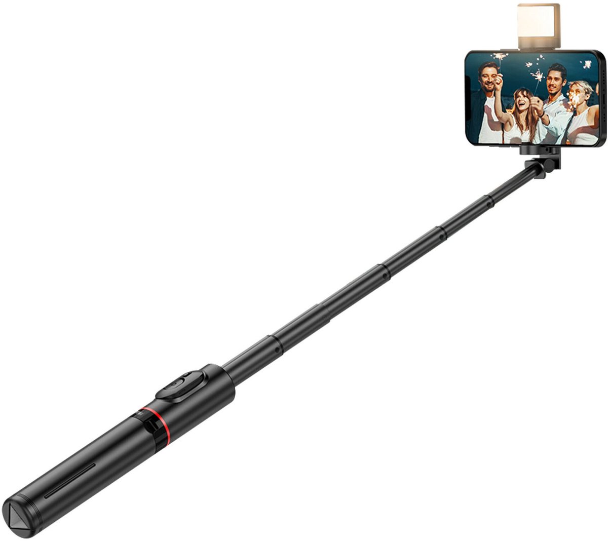 WiWu Selfie Stick en Tripod met Verlichting - Wi-SE003