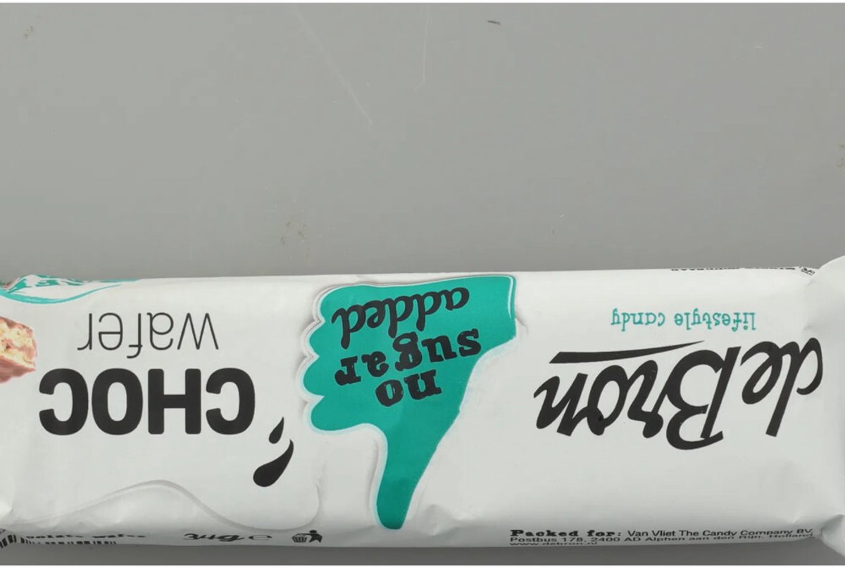 De bron Choc Wafer Suikervrij - 24 x 40 gr - Voordeelverpakking