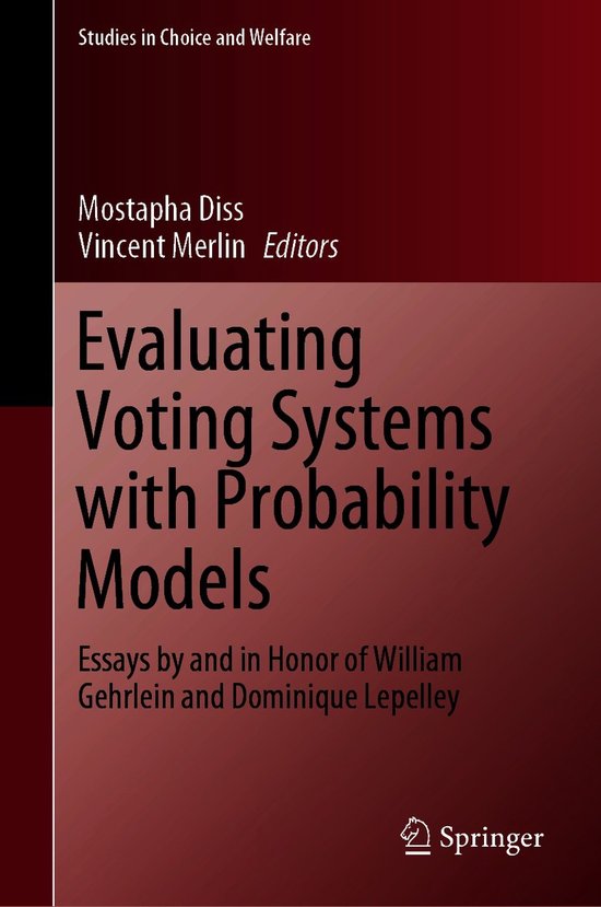Evaluating Voting Systems with Probability Models - cover