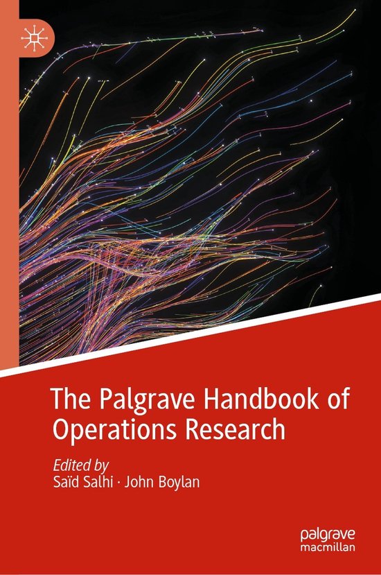 The Palgrave Handbook of Operations Research - cover