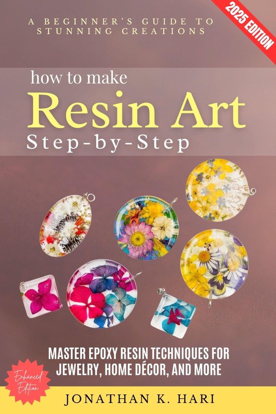 How to Make Resin Art Step by Step: - cover