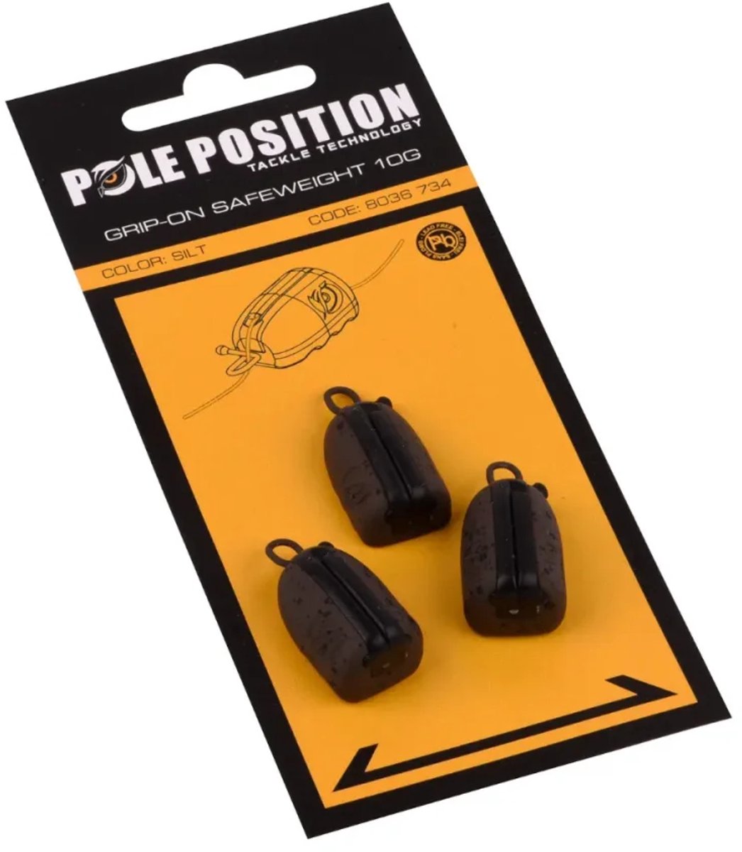 Pole Position Grip-On Safeweight (3 pcs) - Maat : 10g