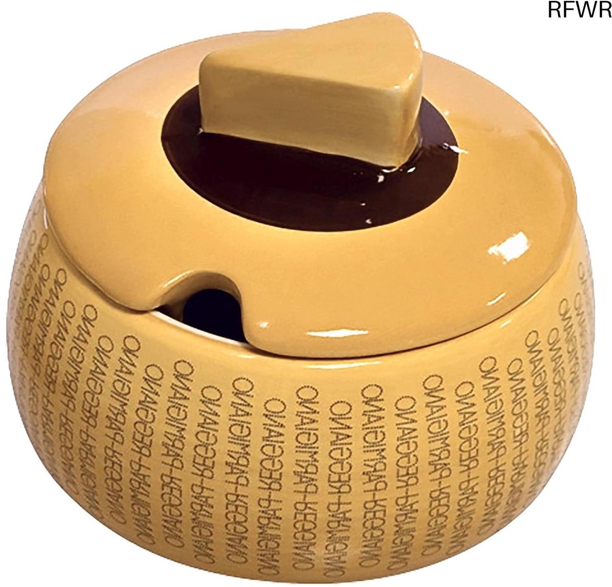 RFWR® Klassieke keramische kaasdoos met lepel