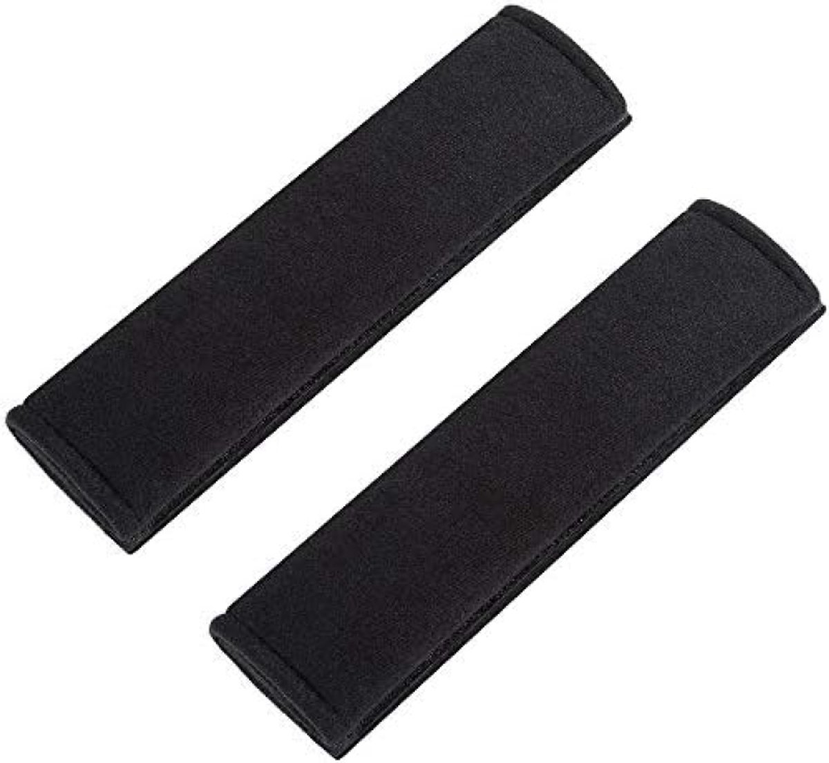 Image of 2 Stuks Autogordelbeschermer, Car Seat Belt Pad Cover, Comfortabele Schouderriem Kussenhoes voor Reiscomfort, Geschikt voor Volwassenen en Kinderen - Zwart