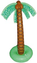 Palmier de décoration gonflable 179 cm - décorations de fête hawaii articles de fête