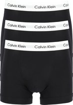 Bol.com Calvin Klein 3-Pack Heren Boxershorts - Zwart - Maat L aanbieding